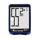 Waterproof Bike Computer with LCD Digital Display Bicycle Odometer Speedometer Cycling Wired Stopwatch Riding Accessories