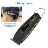 15W high power Hair Clipper Professional Electric Hair Cutting Machine Two-gear adjustment Hair Trimmer Barber Tools for Men