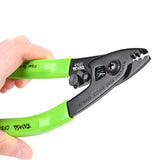 Handheld TAWAA KS-K2 Fiber Optic Kevlar Scissors Fiber Optic Kevalr Cutter Stainless Steel Scissors with 3 Holes Fiber Stripper