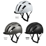Bike Helmet with Detachable Cap-style Visor Men Women Breathable Bicycle Helmet Man mtb Bicycle Helmet Electric Scooter Helmet