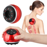 Electric Cupping Massage Scraping Cellulite Massager Heating Vacuum Suction Cup Pressure Physiotherapy Apparatus LCD Display