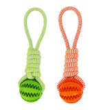1Pcs Pet Dog Toys for Large Small Dogs Toy Clean Toothbrush Chew Pet Cotton Rope Toy Interactive Toy Ball Pet Supplies