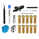 3D Printer Thermistor Heating Tube Throat Accessory Kit Suitable For Sidewinder X1/Genius Silicone Set