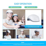 Hair Growth Helmet Hair Regrowth Laser Infrared 180PCS LED Light Hair Loss Treatment Cap Anti Hair Loss Restore Hair Thickness