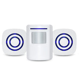 EU US Plug Smart Wireless Security Doorbell 38 Chimes Door Ring Intelligent Wireless Doorbell Smart Door Bell Welcome Doorbell