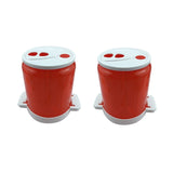 2PCS Yummy Can Bacon Microwave Grill Bacon Grill Pan Kitchen Oven Grill Box Grill Pot