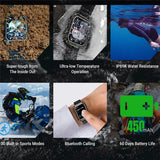 Smart Watch S2 Bluetooth Call Heart Rate Blood Oxygen Monitoring Fitness Tracker Bracelet Men Outdoor Sport Smartwatch