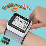 Health Care Wrist Blood Pressure Monitor Electronic Heart Rate Tonometer Pulse Rate Heart Beat Rate Device Sphygmomanometer