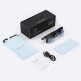 E-sports glasses Wireless Audio Glasses Bluetooth Sunglasses with Open Ear Music Headphones BT5.0 Hands-Free Calling Polarized