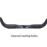Cycling parts Bicycle Parts Bicycle Handlebar carbon road bent bar inner routing 400/420mm matt bike Accessories