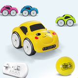 Mini RC Intelligent Sensor Car Radio Controlled Electric Cute Remote Control Car Cartoon Mode Smart Music Light Vehicle Toy