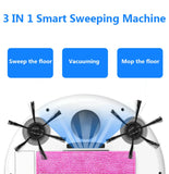 Automatic Robot 3-In-1 Smart Wireless Sweeping Vacuum Cleaner Dry Wet Cleaning Machine Charging Intelligent Vacuum Cleaner
