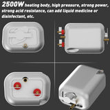 2500W Steam Cleaner High Pressure Temperature Cleaning Home Appliance Air Conditioning Kitchen Hood Car Cleaner With Water Tank