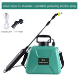 5L Electric Sprayer Garden Automatic Atomizing USB Rechargeable Plant Sprayer Spray Bottle Sprinkler Garden Irrigation