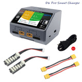 D6 Pro AC/DC AC 200W DC 650W 15A Dual-channel Smart Charger with Wireless Charging for LiHv/LiPo/LiFe/Lilon/Lixx 1~6S Batteries