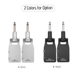 2.4G Wireless Guitar System Transmitter &amp; Receiver Built-in Rechargeable Lithium Battery 30M Transmission Range