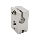 V6 New Heating Aluminum Block Heating Block e3d Printer Accessories Extruded Alu J0PB