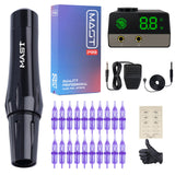 Mast Top PMU Makeup KIt Rotary Compatible All Standard Cartridges Eyebrow Lips Tattoo Machine Gun Quiet Light and Stable