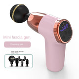 New LCD Display Massage Gun Rechargeable Deep Tissue foot massage Percussion Muscle hand Massager Electric Body Massager