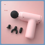 Mini Fascia Gun Deep Muscle Relaxing Massager Home Electric Massage Gun LCD Digital Fascia Gun