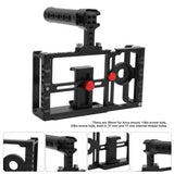 Phone Video Rig Adjustable Stable Phone Handheld Stabilizer for Filmmaking