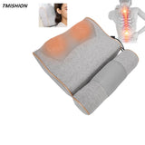 24W Neck Massage Pillow Body Care Tool Kneading + Hot compress Help Relax Relieve Pressure for Neck/Back/Thigh/Calf/Sole Pain