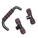 1pair Fitness I-shaped Push up Bar Stands Handles Hand Sponge Grip Bars Gym Muscle Training Push up Chest Bar Body Building Home