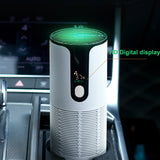 Mini Air Purifier for Home Deodorizer Negative Ion USB Rechargeable Formaldehyde Smoke Odor Remover Portable Car Air Purifier