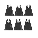 6 Pcs 65Mm High Carbon Steel Oscillating Multi Tool For Fein Multimaster Power Tools Wood Saw Blades