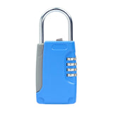 Top High Quality Hidden Key Safe Box 4-Digital Password Combination Lock With Hook Mini Metal Secret Box For Home Villa Caravan