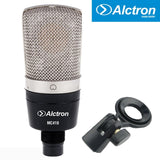 Alctron MC410 and sound card ICON Upod nano professional condenser recording microphone for studio and live broadcasting