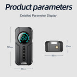 12V 180W Car Air Pump Rechargeable Machine Powerful Tire Inflator Pressure Inflatable Electric Pump Car Air Detection