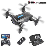 Foldable Mini Drone With 4K HD Fpv Camera For Kids Adults WiFi RC Quadcopter Flight Time 40 Minutes Real-time Image Transmission