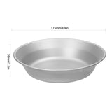 Titanium Camping Dishes Metal Saucer Camping Plates Outdoor Tableware Picnic Plates Portable Cutlery