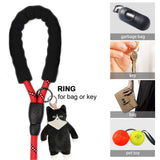 1.8m Pet dog leash Reflective nylon double handle dog walk training leashes for large small dog cat pet supplies Dropshipping