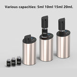 Aluminum all Essential Oil Diffuser Rechargeable Car Air Freshener Aroma Waterless USB Auto Aromatherapy Nebulizer For Home Yoga