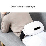 Electric Abdominal Massager Temerature Adjustable Hot Compress Waist Massage Belt 220V Electric Waist Massage Belt