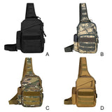 Tactical Sling Bag Outdoor Hiking Camping Shoulder Bag Hunting Fishing Trekking Chest Sling Molle Backpack Sports Running Bag