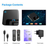 H6 TV Box Set-top Box Full High Definition 6K Wifi Streaming Media Player Voice Assistant Box USB Interface