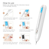 Beauty Pen Laser Plasma Facial Mole Remove Dark Spots Skin Care Point Tattoo Wart Removal Pen Portable Beauty Device