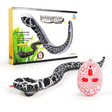 Novelty Rc Snake Naja Cobra Viper Remote Control robot Animal Toy with USB Cable Funny Terrifying Christmas kids Gift
