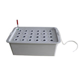 24 Holes Cultivation Pots Plant Hydroponic Box Seedling Growing Nursery Indoor Groundless System Site Garden Bubble Cabinet