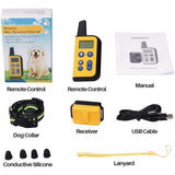 1km Remote Dog Training Collar Electric Shock sound Anti-Bark Rechargeable for small big dogs training accessories Dropshipping