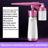 Multifunctional oxygen injecting instrument household beauty instrument household Pore Cleaner essence importing instrument