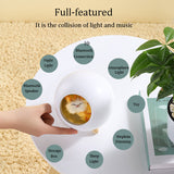 Touch LED Cute Little Pet House LED Rechargeable Atmosphere Night Light Portable Bluetooth Speaker Music Led Desk Table Lights