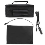 Portable Mini Car Microwave 12V Electric Oven Fast Heating Picnic Box for Travel Camping Food Cooking Oven for Lunch Boxes