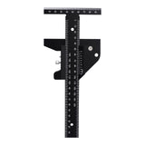 Woodworking Scriber Vernier Caliper Aluminum Alloy DIY Tool Home T Shaped Ruler Removable Professional Rustproof Marking