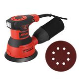 125mm Random Ortbital Round Electric Sander Wood Grinder Polishing Grinding Sanding Machine 6 Speed Floor Car Polisher Machine
