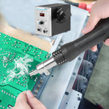 858D 700W Soldering Station LED Digital Solder Iron Desoldering Station BGA Rework Solder Station Hot Air Gun Electric Iron Set