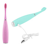 Sonic Electric Toothbrush, Rechargeable Waterproof Silicone Toothbrush, High Frequency Vibration